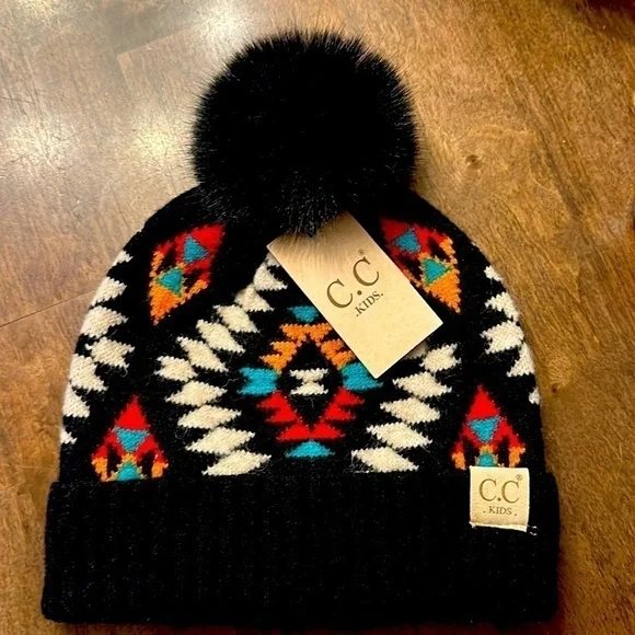 Children’s southwestern style winter hat. NWT