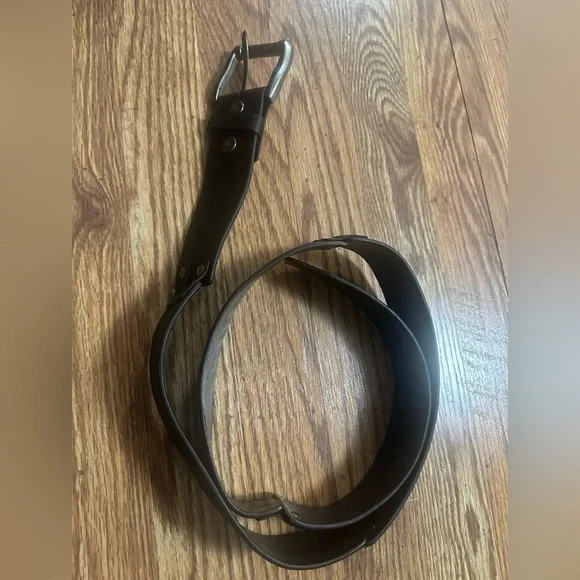 Men’s Skechers Brown Leather Belt Size XL