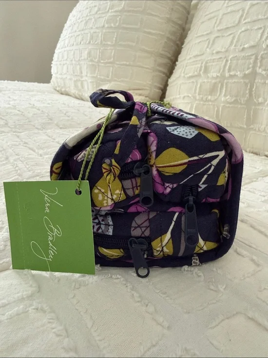 Vera Bradley Quilted Floral Travel Jewelry Pouch - All Wrapped Up