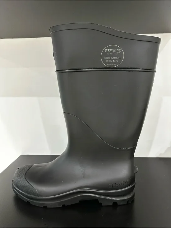 SERVUS WORK BOOTS, MADE IN USA, TECHNOLOGY AND COMFORT IN 14” SIZE: 10 MENS.