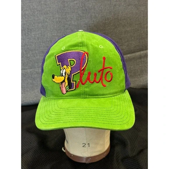 Vintage Style Pluto Cap Walt Disney World Baseball Hat
