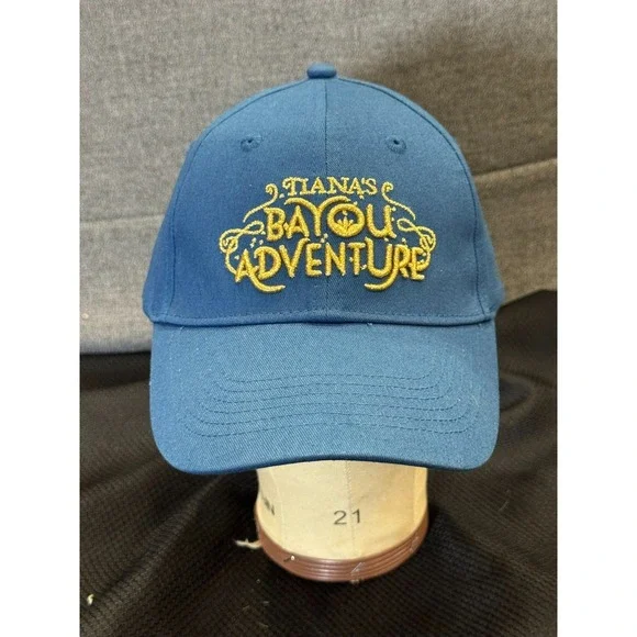NEW Tiana's Bayou Adventure Disney Parks World Strapback Hat Cap 100% Cotton