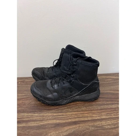 Under Armour Mens Valsetz RTS 1.5 Tactical Boots Black 3021034-001 Size 9.5