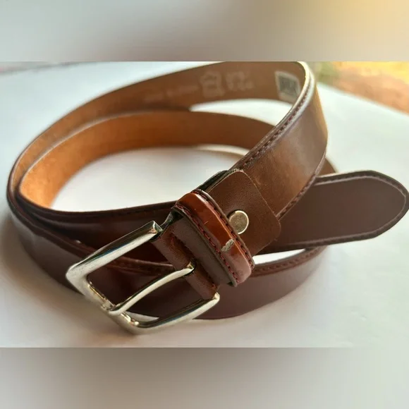 Men's Leather Belt Size XL 42-44 Workwear, Business Casual, Travel, Durable‎