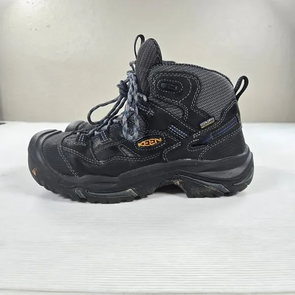 Keen Utility Braddock Waterproof Mid Soft Toe Hiker Work Boot Men's Size 7.5D