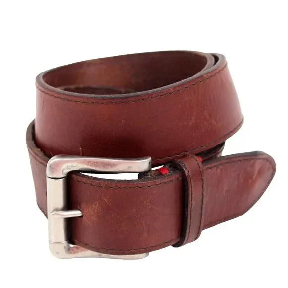 Lucky Brand TAN BROWN GENUINE LEATHER 1.5