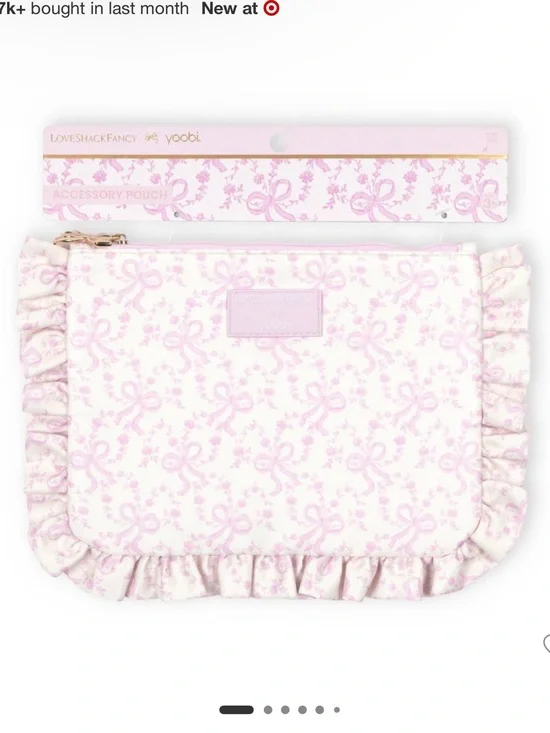 Loveshackfancy x Target pencil/makeup case