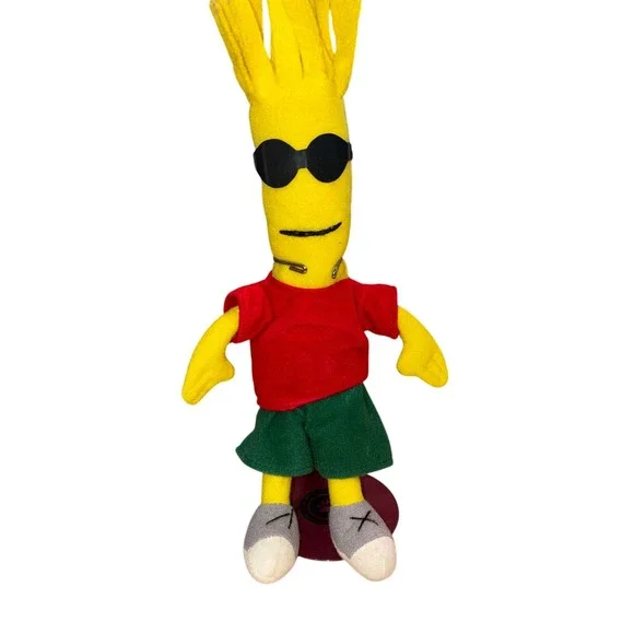 Vintage Sunglasses Sting Cheese Plush Toy Bean Bag Kids Yellow Animal Fair