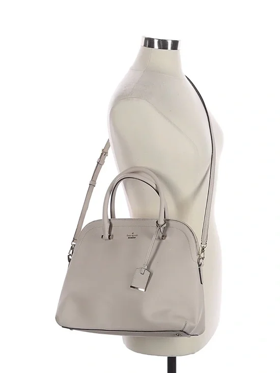 kate spade Leather Dome Satchel in