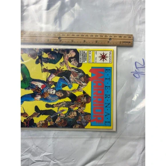 Eternal Warrior Comic Book Valiant Comics Issue‎ 14 1992