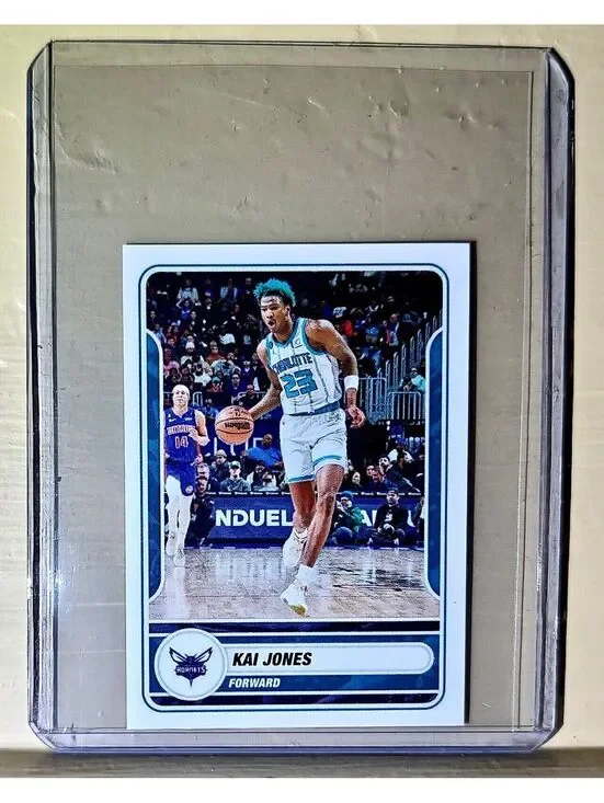 2023-24 Kai Jones Panini NBA Basketball #150 Sticker Charlotte Hornets
