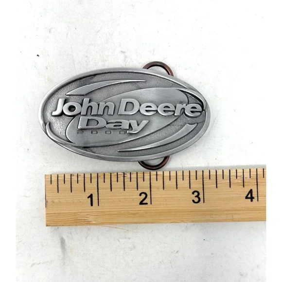 John‎ Deere Day Farming Agriculture 2000 Vintage Belt Buckle