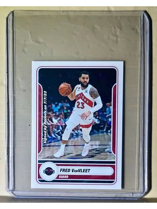 2023-24 Fred VanVleet Panini NBA Basketball #341 Sticker Houston Rockets