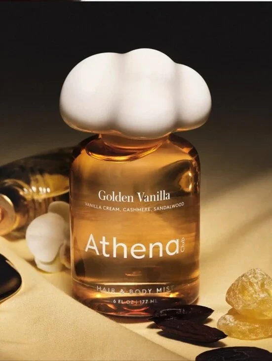 Athena Golden Vanilla Hair & Body Mist
