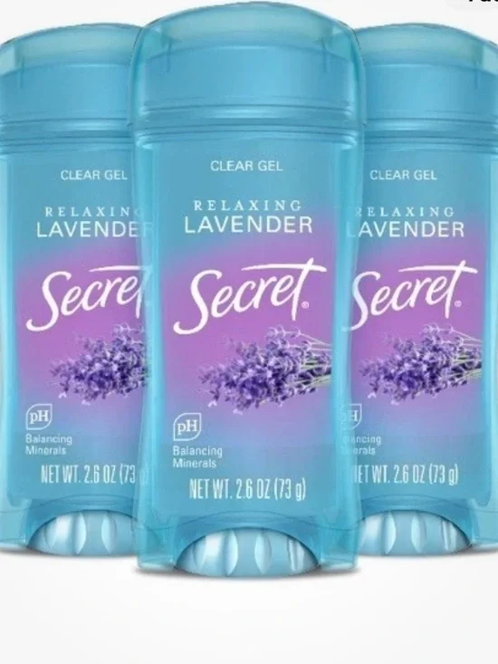 Secret Clear Gel Relaxing Lavender Deodorant - Blue & Purple