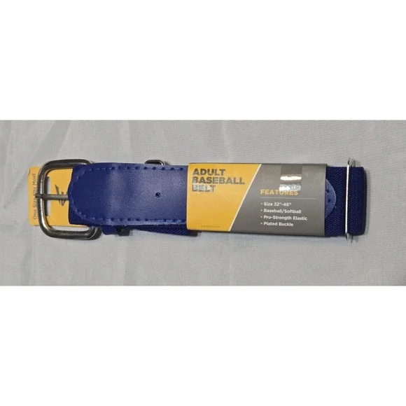 EASTON Adult Baseball/Softball Belt Blue Adjustable 32-46
