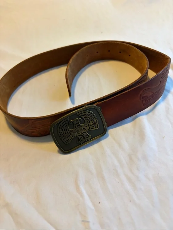 Lucky Brand Leather Belt – Size 42 – Brown