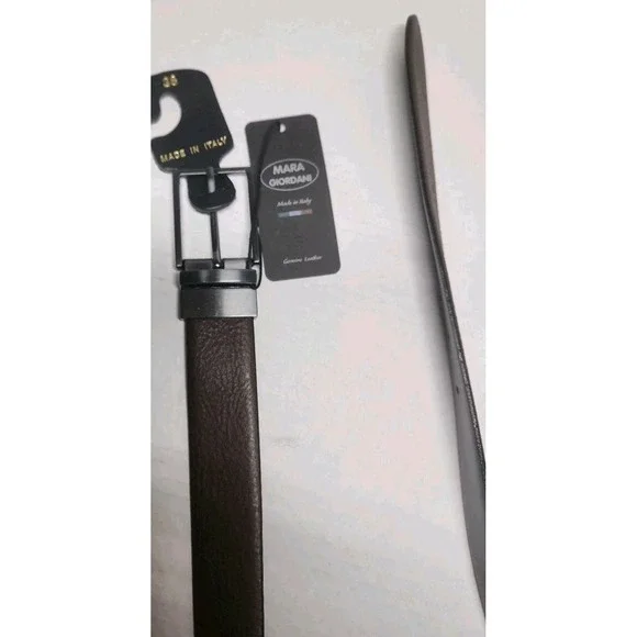 NWT Mara Giordani Made In Italy Leather‎ Belt  38/95