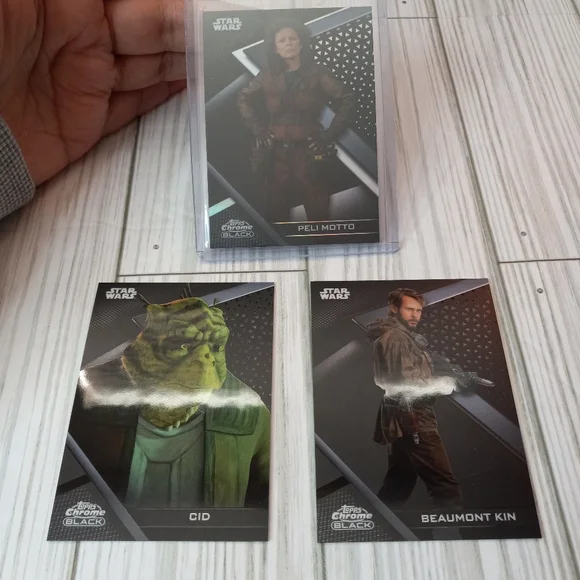 Topps Chrome Black 2022 Star Wars Trading Cards