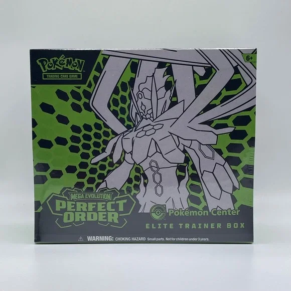 Pokemon Center Mega Evolution Perfect Order Elite‎ Trainer Box ETB NEW SEALED