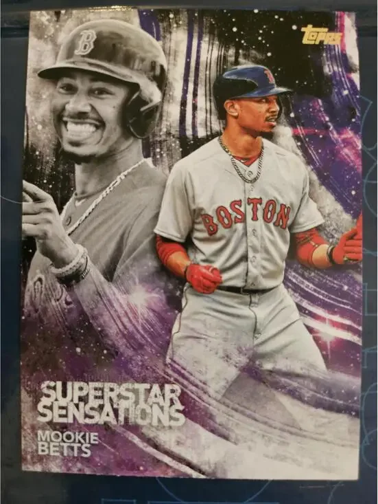 Mookie Betts - 2018 Topps Superstar Sensations Insert #SSS-47 - RAW Mint