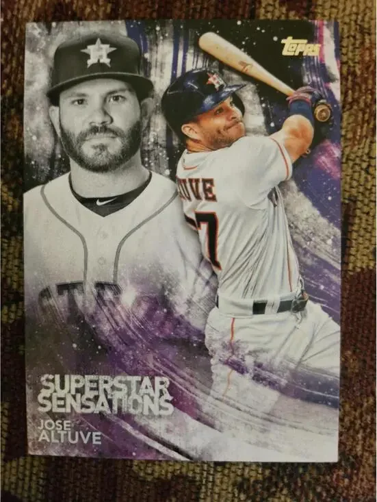 Jose Altuve - 2018 Topps Superstar Sensations Insert #SSS-2 - RAW Mint