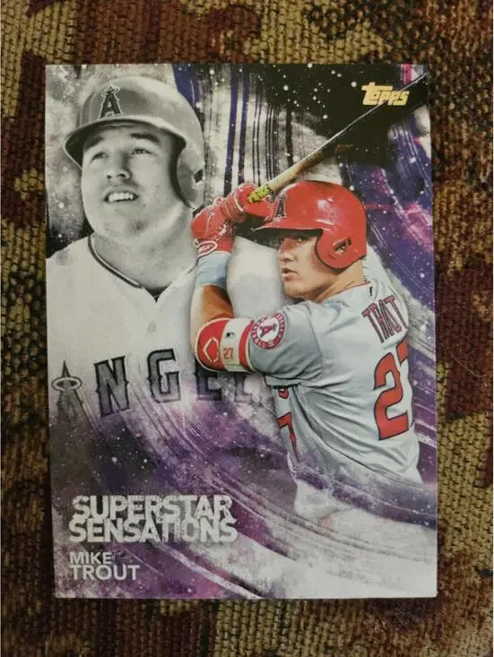 Mike Trout - 2018 Topps Superstar Sensations Insert #SSS-1 - RAW Mint