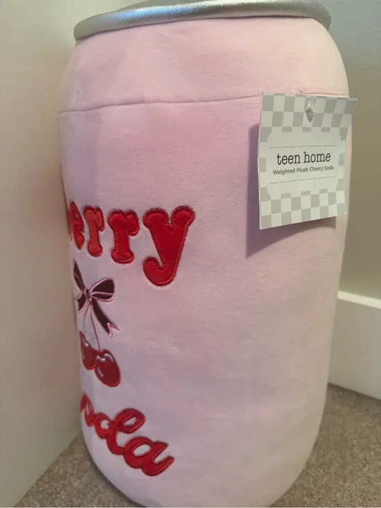 Target Teen Home Pink Cherry Soda Plush Pillow
