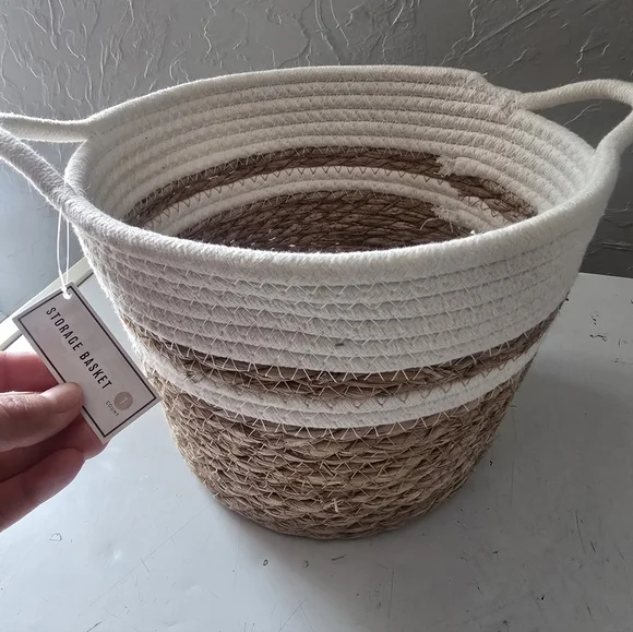 Storage Basket New With Tags