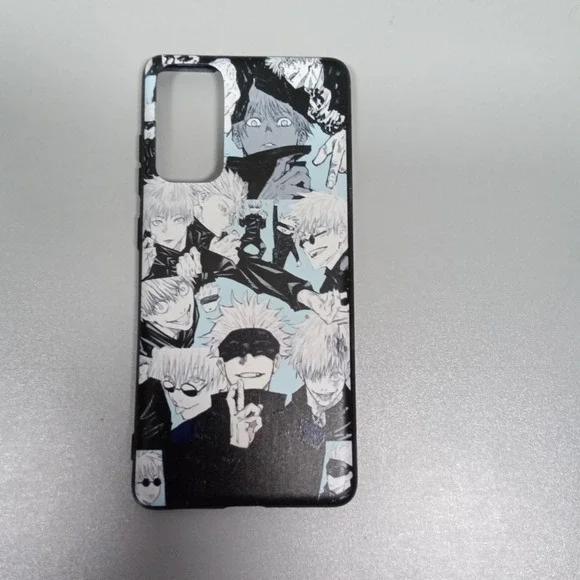 Satoru Gojo Jujutsu Kaisen Anime Phone Case Collage Black Blue White 6.25x3in‎