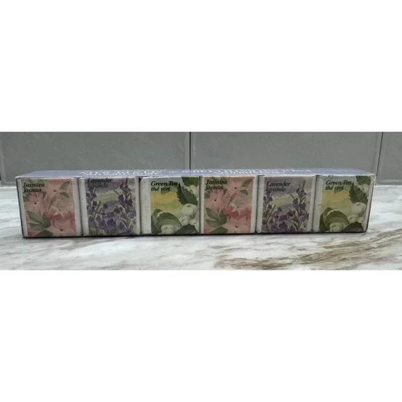 Delagar English Aromatherapy Bath Cubes  Lavender Jasmine Green Tea‎ VTG