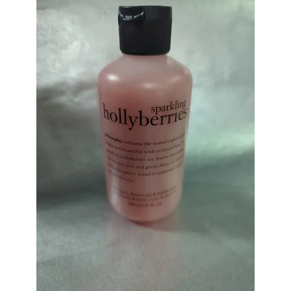 Philosophy‎ Sparkling Hollyberries  Shower gel bubble bath shampoo 6 fl oz NEW