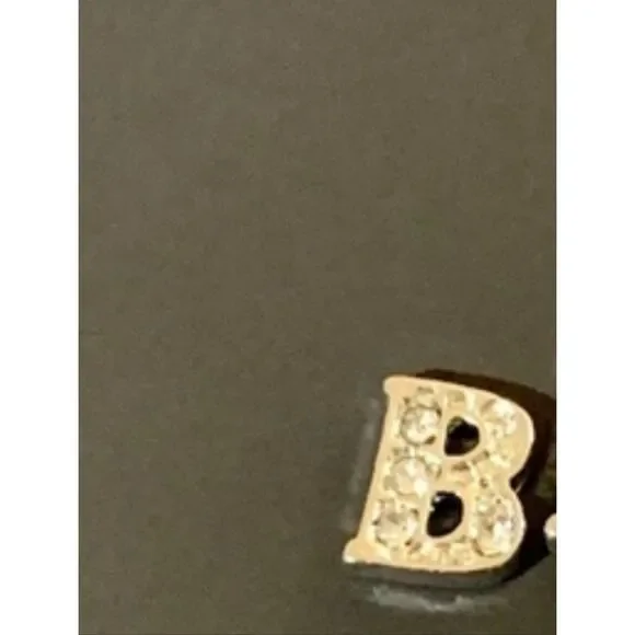 Letter B Charm For Floating Lockets