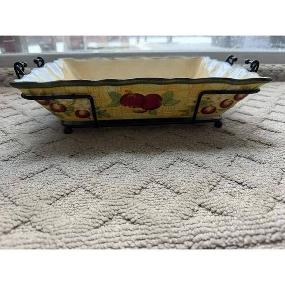TEMP-TATIONS PRESENTABLE OVENWARE 2 PIECE BAKER