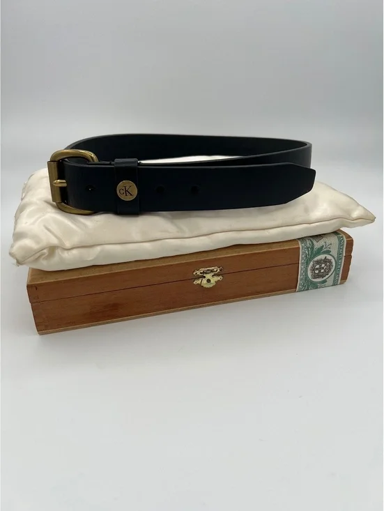 Genuine Leather CK Belt