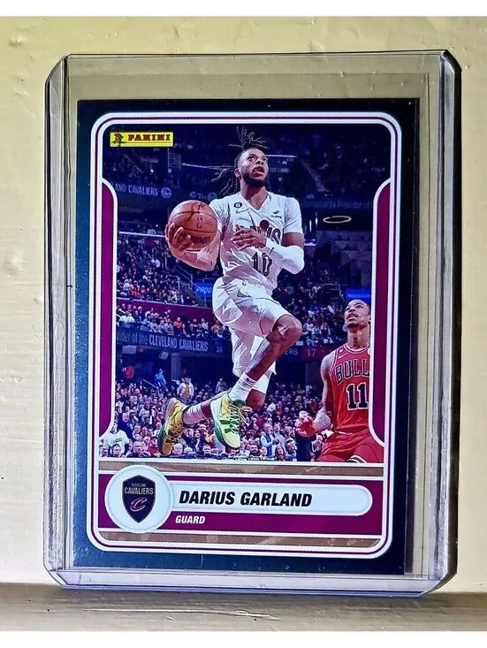 2023-24 Darius Garland Panini NBA #43 Silver Foil Card Cleveland Cavaliers