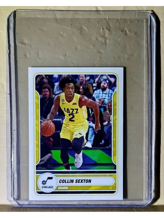 2023-24 Collin Sexton Panini NBA Basketball #482 Sticker Utah Jazz