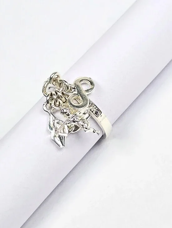 925 Sterling Silver CZ Eternity Band Ring Rhodium Wedding Anniversary Churumbela