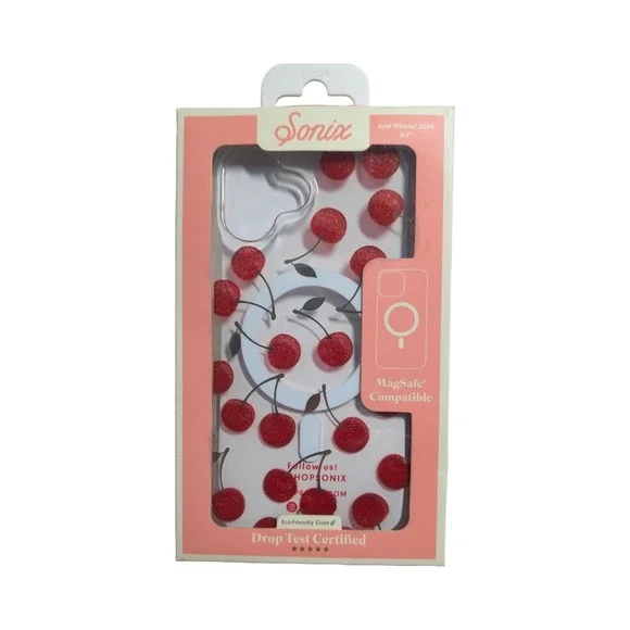 E4-O Sonix‎ Apple iPhone 16 Plus Case with MagSafe - Cherry On Top