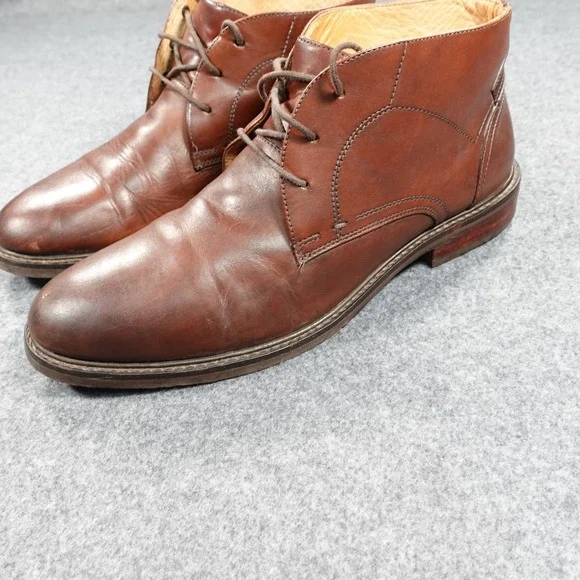 Johnston & Murphy‎ Brown Leather Signature Series Chukka Boots 20-9796 Size 11