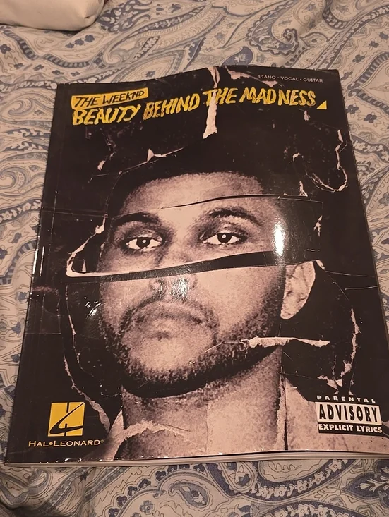 New THE WEEKND PIANO BOOK