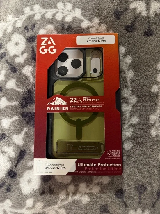 *NEW* ZAGG - Rainier Snap with Kickstand for Apple iPhone 17 Pro - Sea Kelp