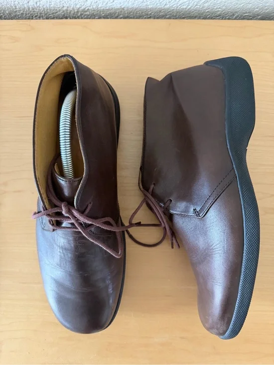 Polo Ralph Lauren Brown Leather Chukka Boots 10D