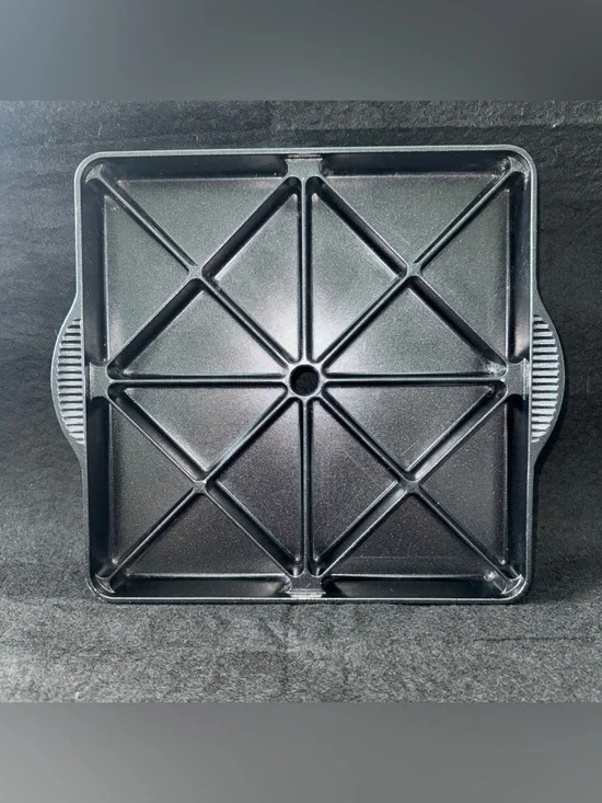 Nordic Ware Mini Scone Biscuit Cast Aluminum Non Stick Baking Pan 9.5 Square