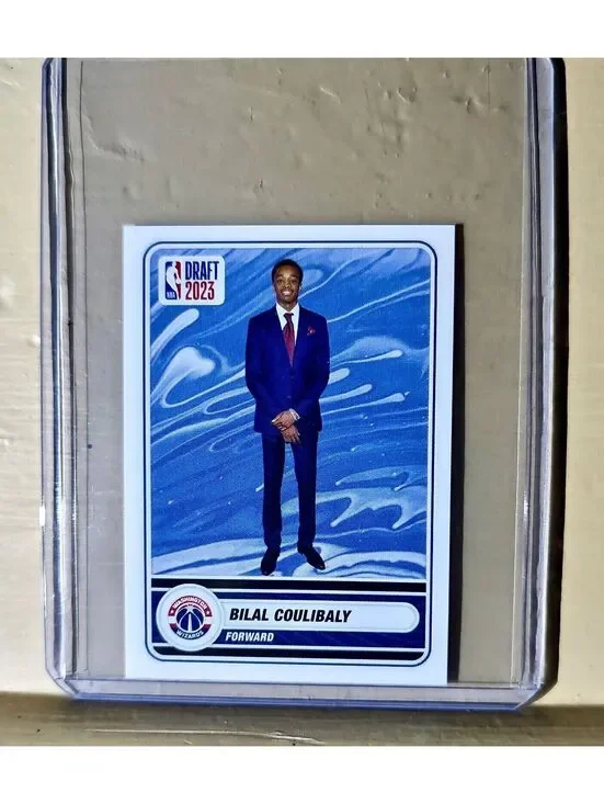 2023-24 Bilal Coulibaly Panini NBA Draft Rookie Draft RoBasketball #85 Sticker
