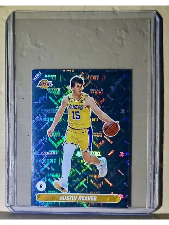 2023-24 Austin Reaves Panini NBA Basketball #361 Sticker Los Angeles Lakers