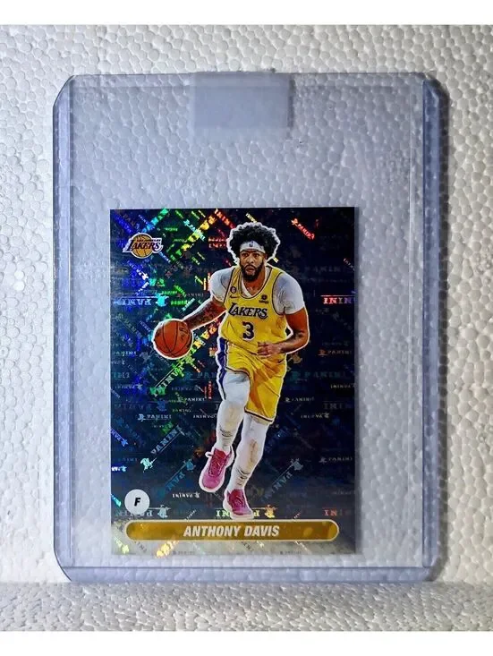 2023-24 Anthony Davis Panini NBA Basketball #362 Sticker Los Angeles Lakers