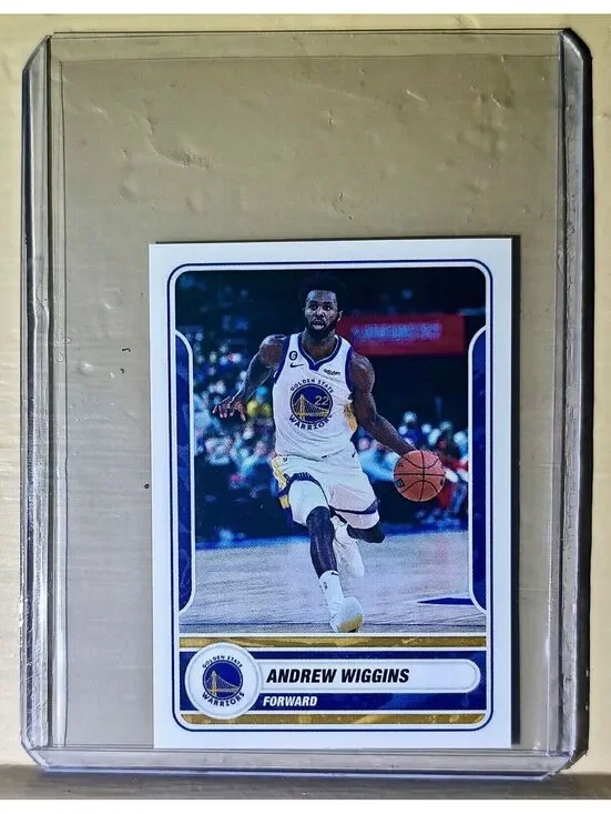 2023-24 Andrew Wiggins Panini NBA Basketball #328 Sticker Golden State Warriors