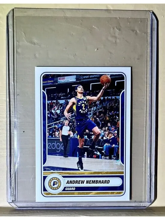 2023-24 Andrew Nembhard Panini NBA Basketball #199 Sticker Indiana Pacers