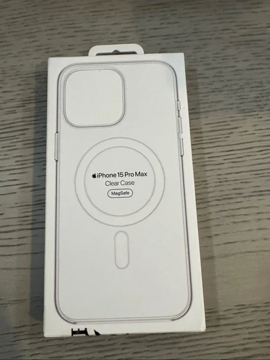 Apple Clear MagSafe Case for iPhone 15 Pro Max - Clear